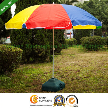 2.5m Rainbow Sun Beach Umbrella for Outdoor (BU-0060S)